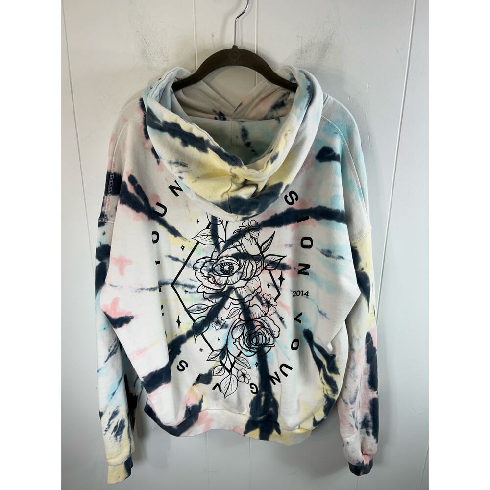 YoungLA Tie Dye Sweatshirt Size Small Vision 2014